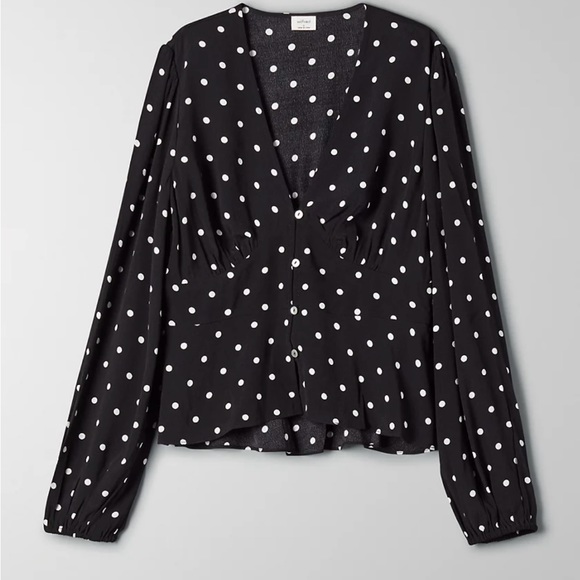 Wilfred, polka dots blouse - Picture 2 of 4